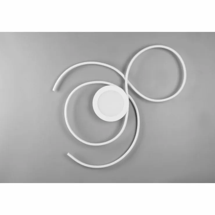 Luminaires Trio Éclairage Led|Plafonnier Trio-Leuchten Jive LED Blanc, 1 lumière, Télécommandes