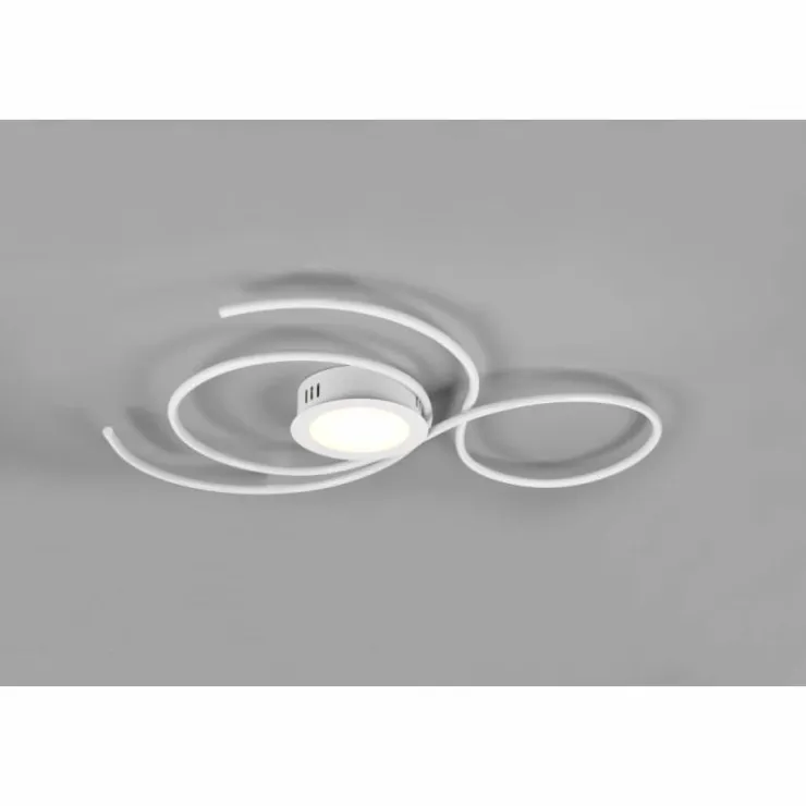 Luminaires Trio Éclairage Led|Plafonnier Trio-Leuchten Jive LED Blanc, 1 lumière, Télécommandes