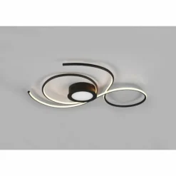Luminaires Trio Éclairage Led|Plafonnier Trio-Leuchten Jive LED Noir, 1 lumière, Télécommandes