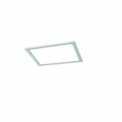 Luminaires Trio Éclairage Led|Plafonnier Trio-Leuchten Phoenix LED Nickel mat, 1 lumière