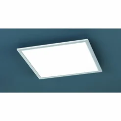 Luminaires Trio Éclairage Led|Plafonnier Trio-Leuchten Phoenix LED Nickel mat, 1 lumière