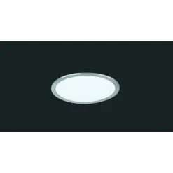 Luminaires Trio Éclairage Led|Plafonnier Trio-Leuchten Phoenix LED Nickel mat, 1 lumière