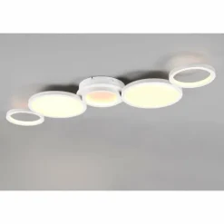 Luminaires Trio Éclairage Led|Plafonnier Trio-Leuchten Salsa LED Blanc, 1 lumière