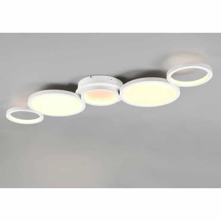 Luminaires Trio Éclairage Led|Plafonnier Trio-Leuchten Salsa LED Blanc, 1 lumière