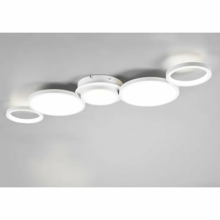 Luminaires Trio Éclairage Led|Plafonnier Trio-Leuchten Salsa LED Blanc, 1 lumière