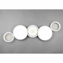 Luminaires Trio Éclairage Led|Plafonnier Trio-Leuchten Salsa LED Blanc, 1 lumière