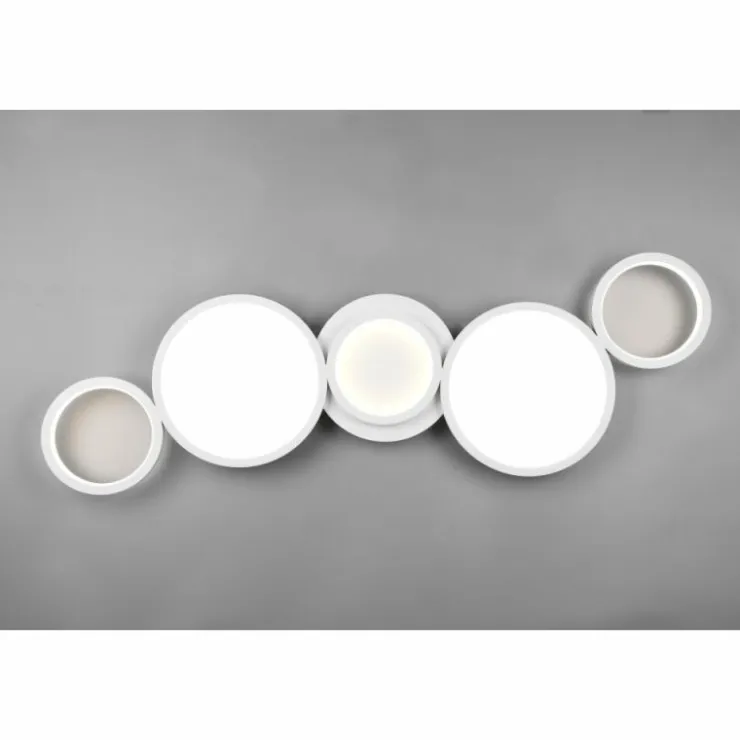 Luminaires Trio Éclairage Led|Plafonnier Trio-Leuchten Salsa LED Blanc, 1 lumière