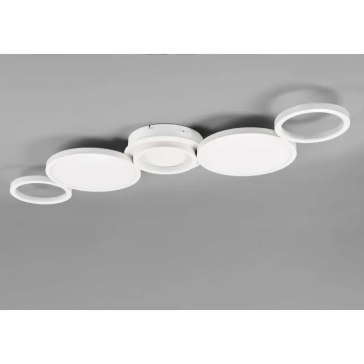 Luminaires Trio Éclairage Led|Plafonnier Trio-Leuchten Salsa LED Blanc, 1 lumière