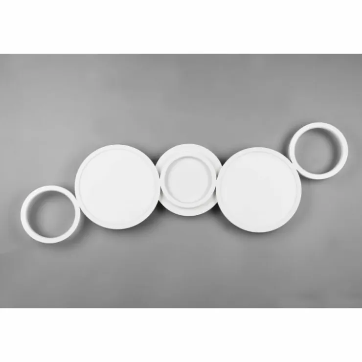 Luminaires Trio Éclairage Led|Plafonnier Trio-Leuchten Salsa LED Blanc, 1 lumière