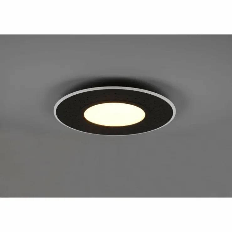 Luminaires Trio Éclairage Led|Plafonnier Trio-Leuchten Verus LED Noir, 1 lumière, Télécommandes