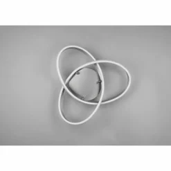 Luminaires Trio Éclairage Led|Plafonnier Trio-Leuchten Yara LED Nickel mat, 1 lumière