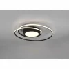Luminaires Trio Éclairage Led|Plafonnier Trio-Leuchten Yava LED Noir, 1 lumière, Télécommandes