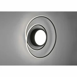 Luminaires Trio Éclairage Led|Plafonnier Trio-Leuchten Yava LED Noir, 1 lumière, Télécommandes