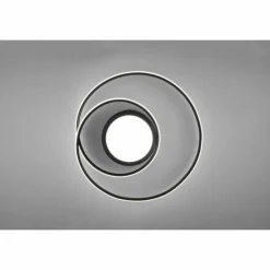 Luminaires Trio Éclairage Led|Plafonnier Trio-Leuchten Yava LED Noir, 1 lumière, Télécommandes