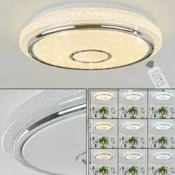 hofstein Éclairage Led|Plafonnier Vallecito LED Blanc, 1 lumière