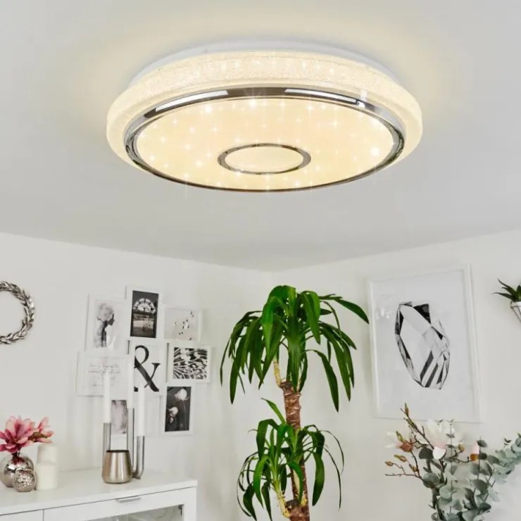 hofstein Éclairage Led|Plafonnier Vallecito LED Blanc, 1 lumière