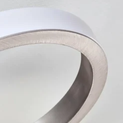 hofstein Éclairage Led|Plafonnier Volonne LED Argenté, 5 lumières