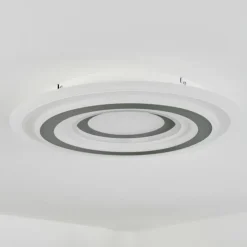 hofstein Éclairage Led|Plafonnier Wawo LED Blanc, 1 lumière, Télécommandes