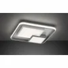 Luminaires Wofi Éclairage Led|Plafonnier Wofi FELA LED Gris, Blanc, 3 lumières