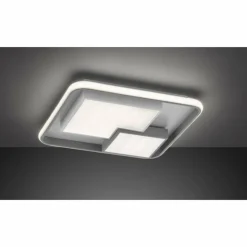 Luminaires Wofi Éclairage Led|Plafonnier Wofi FELA LED Gris, Blanc, 3 lumières