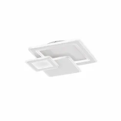 Luminaires Wofi Éclairage Led|Plafonnier Wofi MOLA LED Blanc, 1 lumière, Télécommandes