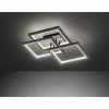 Luminaires Wofi Éclairage Led|Plafonnier Wofi-Leuchten MURIEL LED Gris, 1 lumière