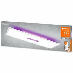 Plus Applique murale / Plafonnier Luminaires Ledvance LED Blanc, 1 lumière, Changeur de couleurs