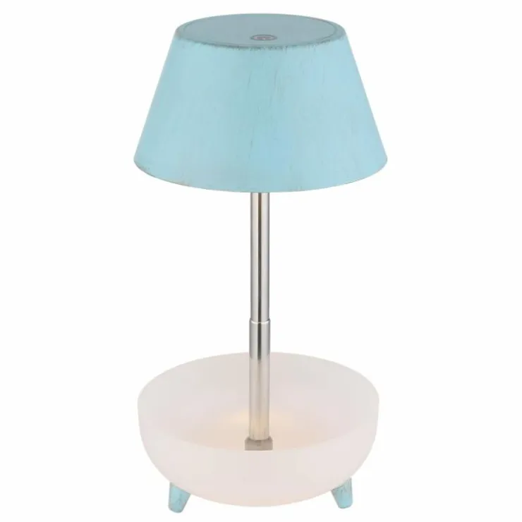 Luminaires Globo Lighting Éclairage Led|Poki Lampe à poser LED Blanc opale, 1 lumière