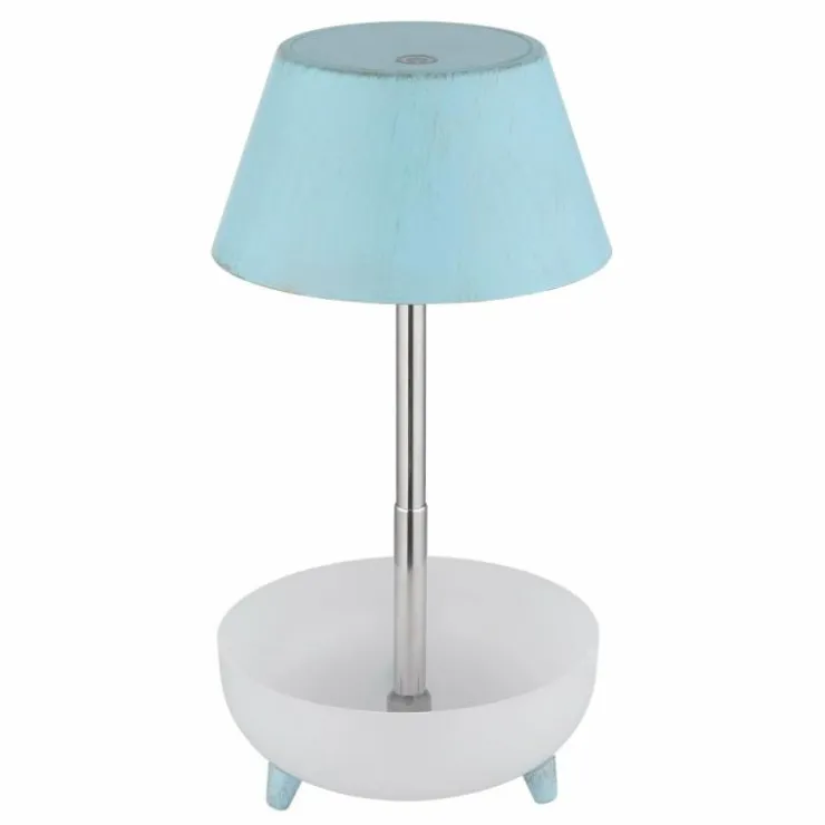 Luminaires Globo Lighting Éclairage Led|Poki Lampe à poser LED Blanc opale, 1 lumière