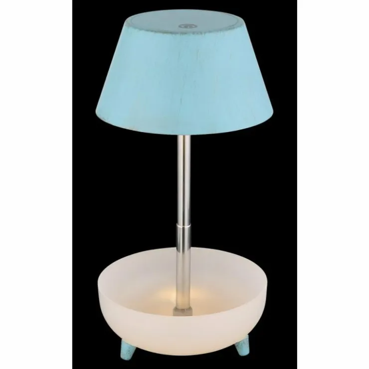 Luminaires Globo Lighting Éclairage Led|Poki Lampe à poser LED Blanc opale, 1 lumière