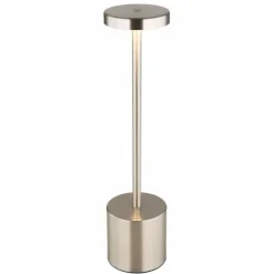 Luminaires Globo Lighting Lampes À Poser|Polina Lampe à poser LED Nickel mat, 1 lumière