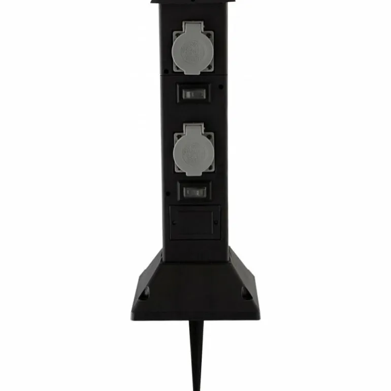 Prises électriques d'extérieur, Accessoire Luminaires Globo Lighting Noir