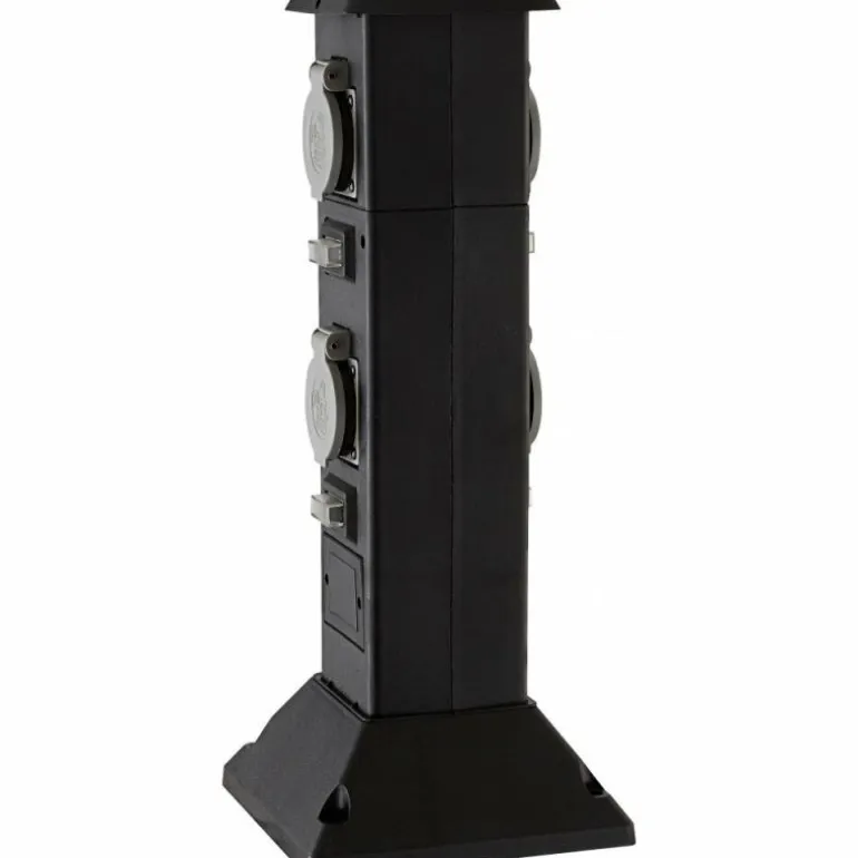 Prises électriques d'extérieur, Accessoire Luminaires Globo Lighting Noir