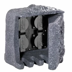 Prises électriques d'extérieur Luminaires Trio Gris