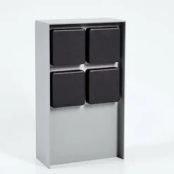 Prises électriques d'extérieur Reigolil Gris, Noir