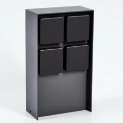 Prises électriques d'extérieur Reigolil Anthracite, Noir