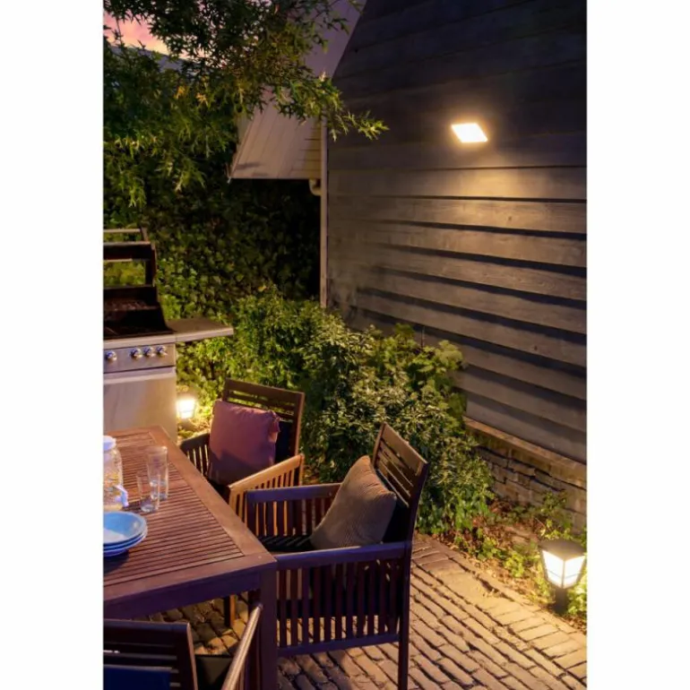 Projecteur Philips Hue White Welcome LED Noir, 1 lumière, Changeur de couleurs