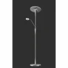 Luminaires Trio Éclairage Led|Quebec Lampadaire LED Nickel mat, 1 lumière