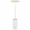 Luminaires Globo Lighting Éclairage Led|Quirin Lampe à poser LED Blanc, 1 lumière