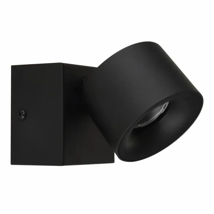 Luminaires Globo Lighting Éclairage Led|Rae Plafonnier LED Noir, 1 lumière