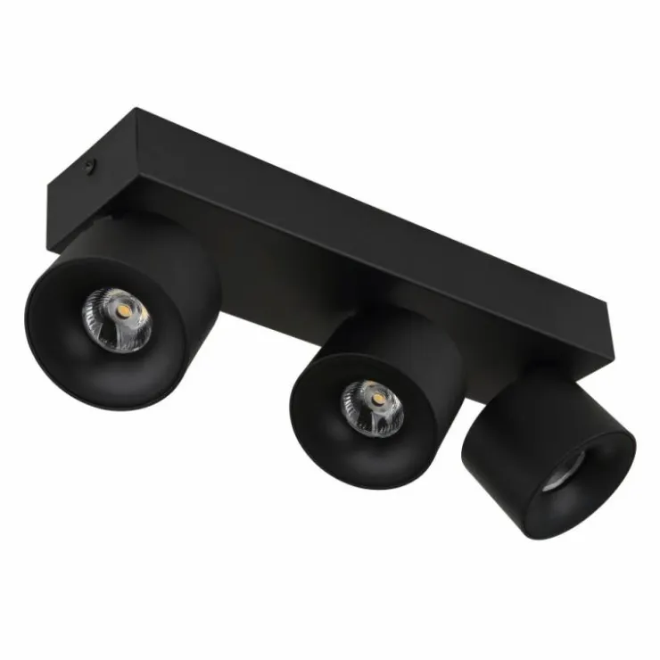 Luminaires Globo Lighting Éclairage Led|Rae Plafonnier LED Noir, 3 lumières