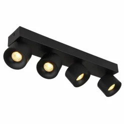 Luminaires Globo Lighting Éclairage Led|Rae Plafonnier LED Noir, 4 lumières