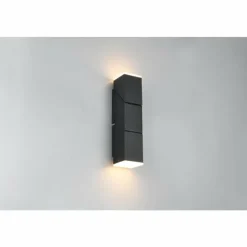Luminaires Trio Éclairage Led|Raglan Applique murale LED Noir, 2 lumières