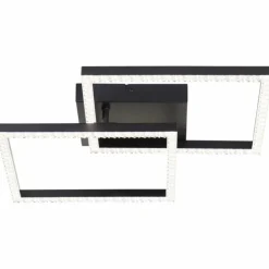 Luminaires Brilliant Éclairage Led|Ranni Plafonnier LED Noir, 1 lumière