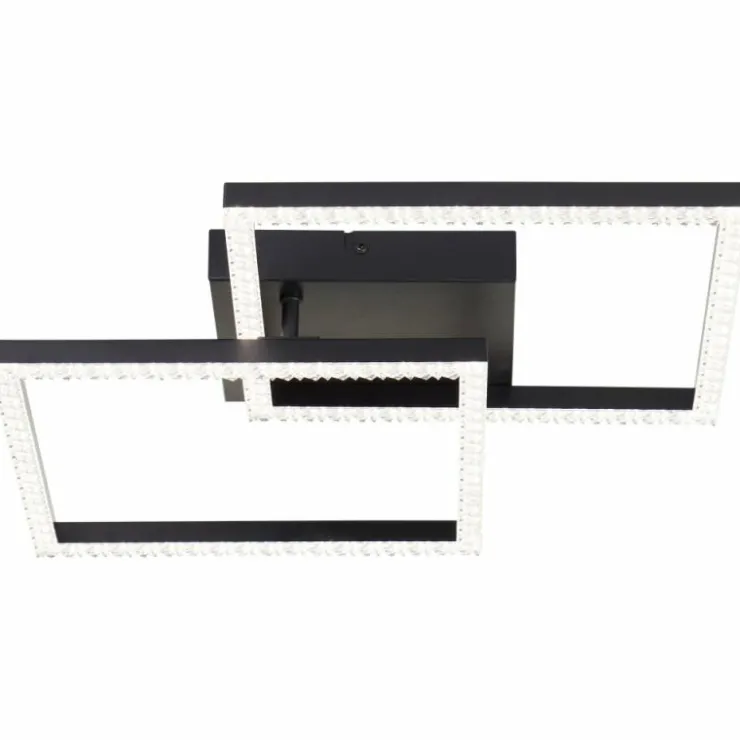 Luminaires Brilliant Éclairage Led|Ranni Plafonnier LED Noir, 1 lumière