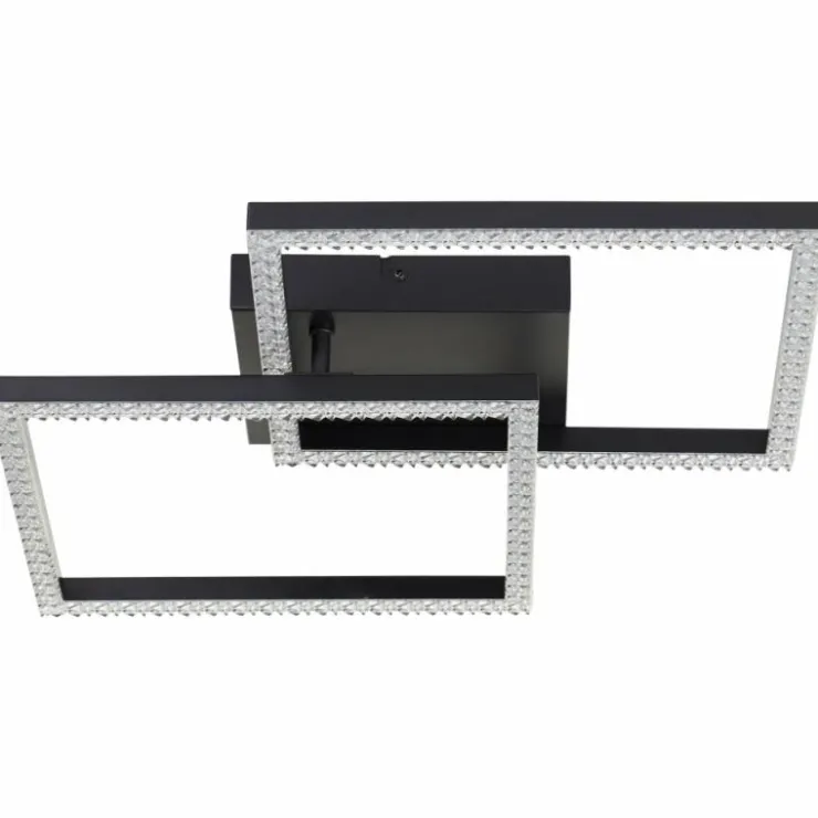 Luminaires Brilliant Éclairage Led|Ranni Plafonnier LED Noir, 1 lumière