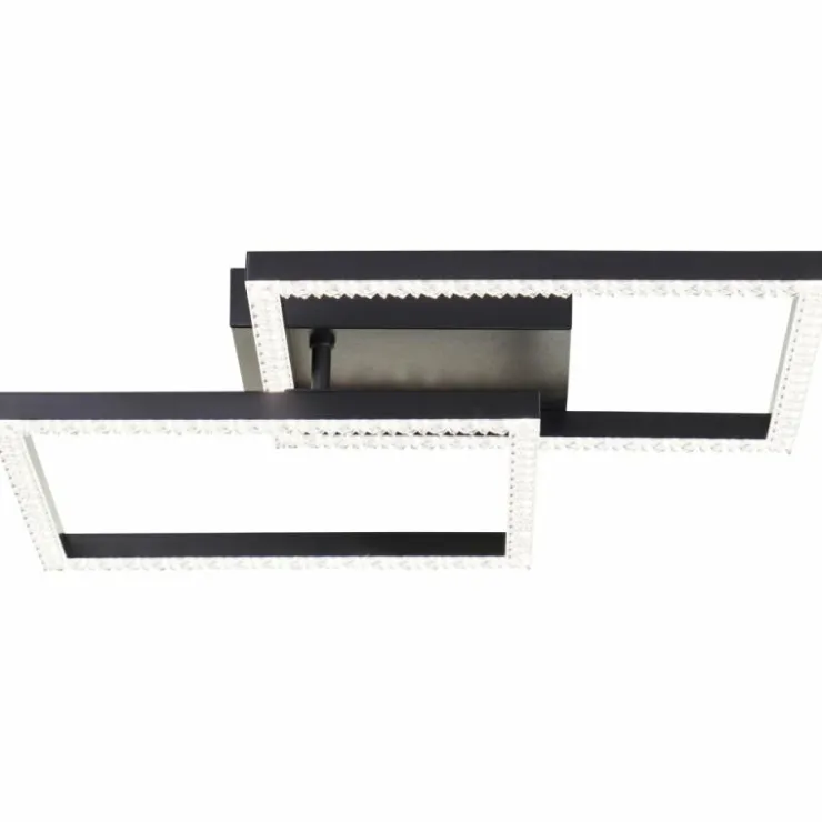 Luminaires Brilliant Éclairage Led|Ranni Plafonnier LED Noir, 1 lumière