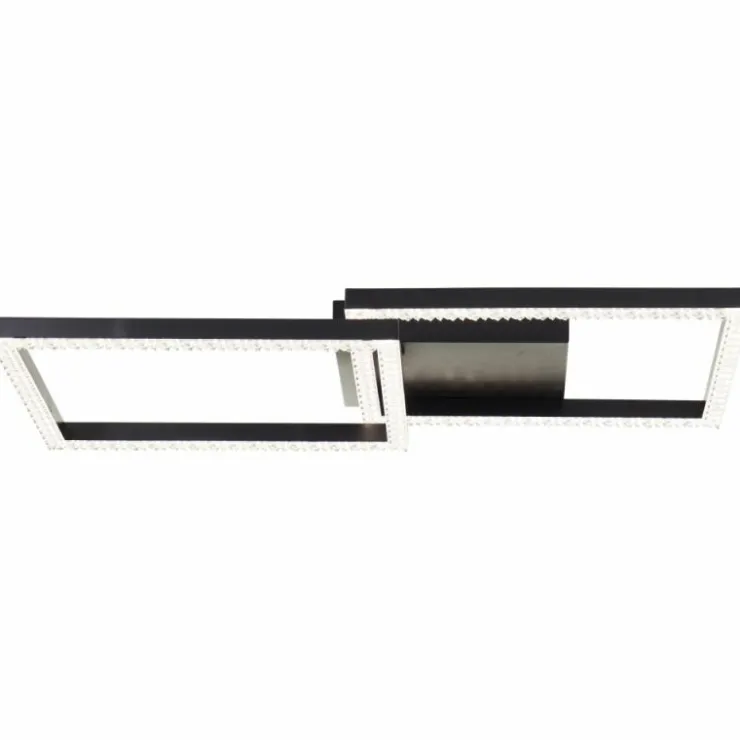 Luminaires Brilliant Éclairage Led|Ranni Plafonnier LED Noir, 1 lumière