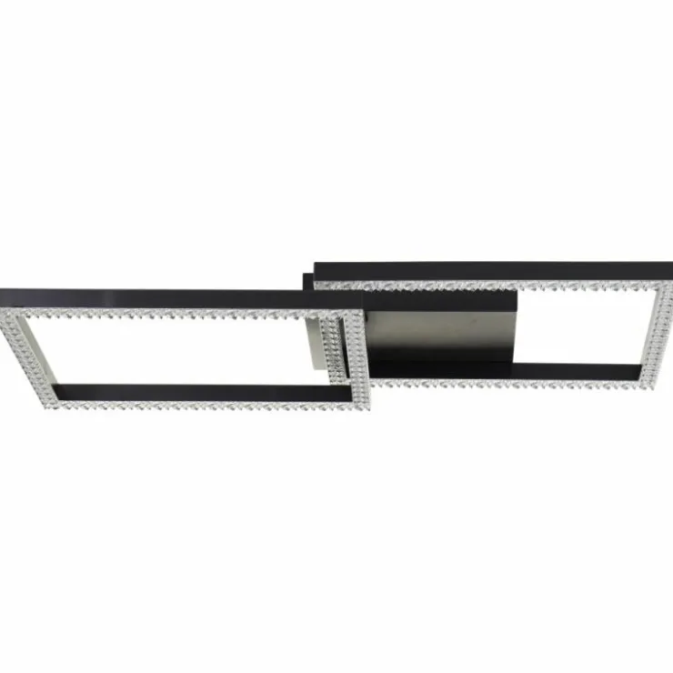 Luminaires Brilliant Éclairage Led|Ranni Plafonnier LED Noir, 1 lumière