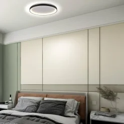 Luminaires Steinhauer Éclairage Led|Ringlede Plafonnier LED Noir, 1 lumière